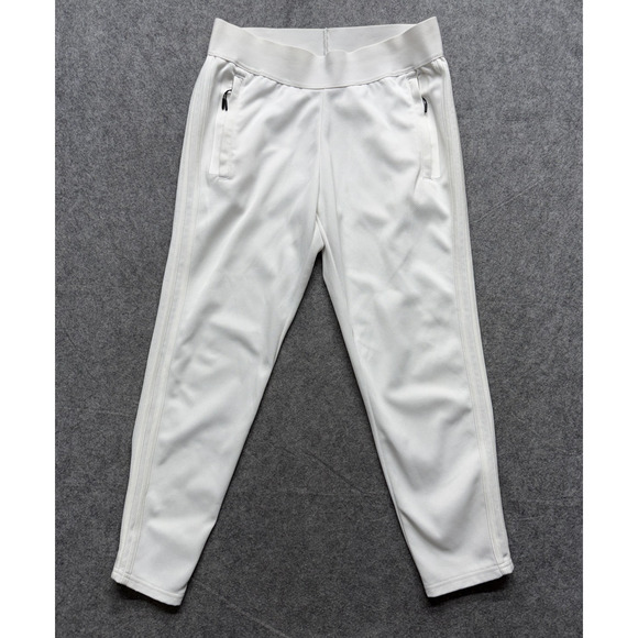 Adidas Pants Mens Medium White Tiro Training Soccer Joggers Climacool AZ3077 - Picture 2 of 16